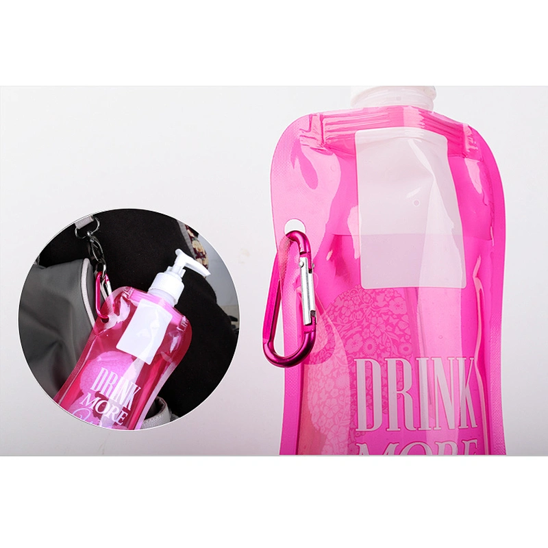 Plastic portable Bottle Empty Bottles For Pump pocket bag