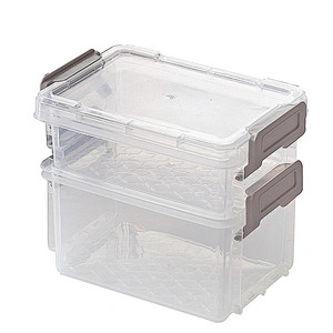 home office desk easy locked transparent small plastic drawer storage box set with lid organizer container Medical Kit box
