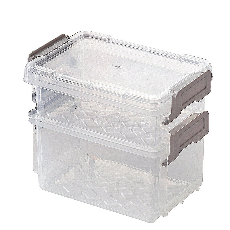 home office desk easy locked transparent small plastic drawer storage box set with lid organizer container Medical Kit box