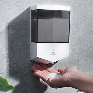 manual electric wall mounted auto foam soap dispenser bottle rechargeable hand sanitizer holder machine touchless manufacturers