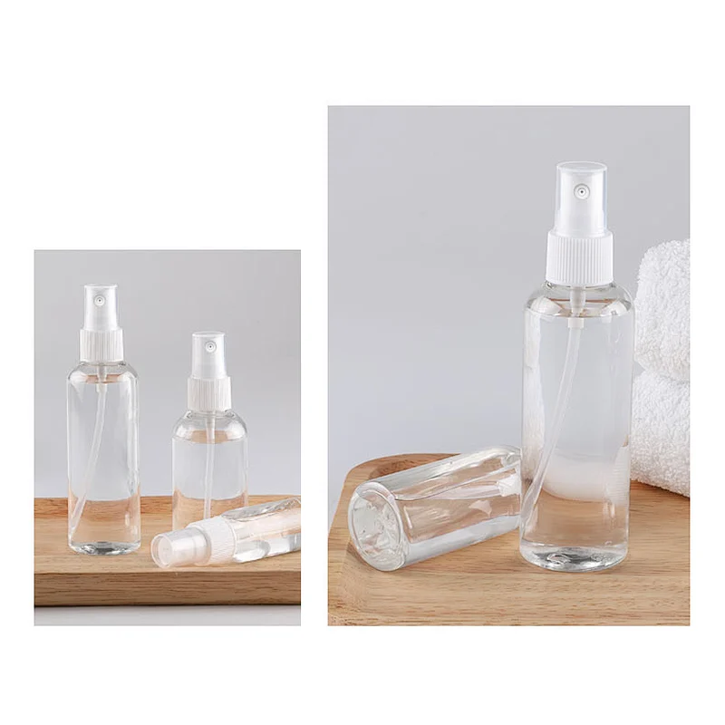 empty 50ml pet spray bottles clear With Mist Pump mist Sprayer