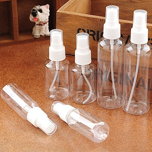 fine mist hand sanitizer perfume packaging PET spray bottle 30ml