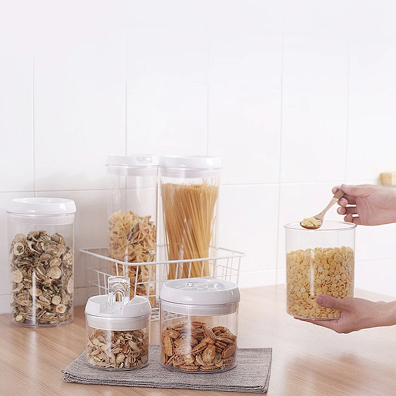 Easy Round Lock BPA Free Eco Friendly Air Tight Leak Proof Lids Food Storage Containers with Freezer Dishwasher Safe