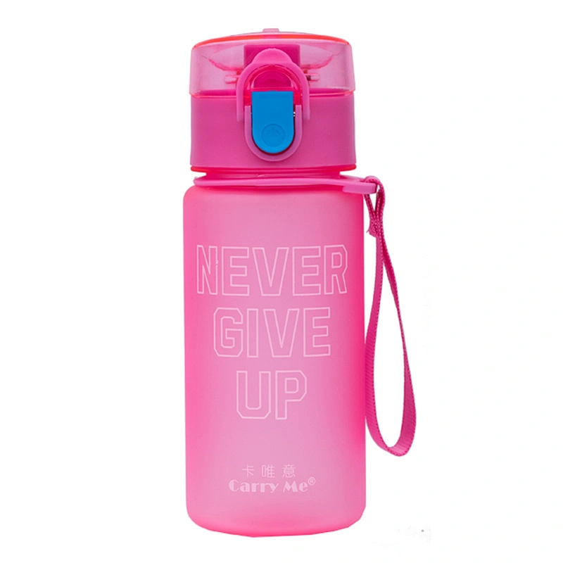 3 Color 400ml Hiking Plastic Water Bottle Design Plastic Sports Water Bottles Sport Bottle