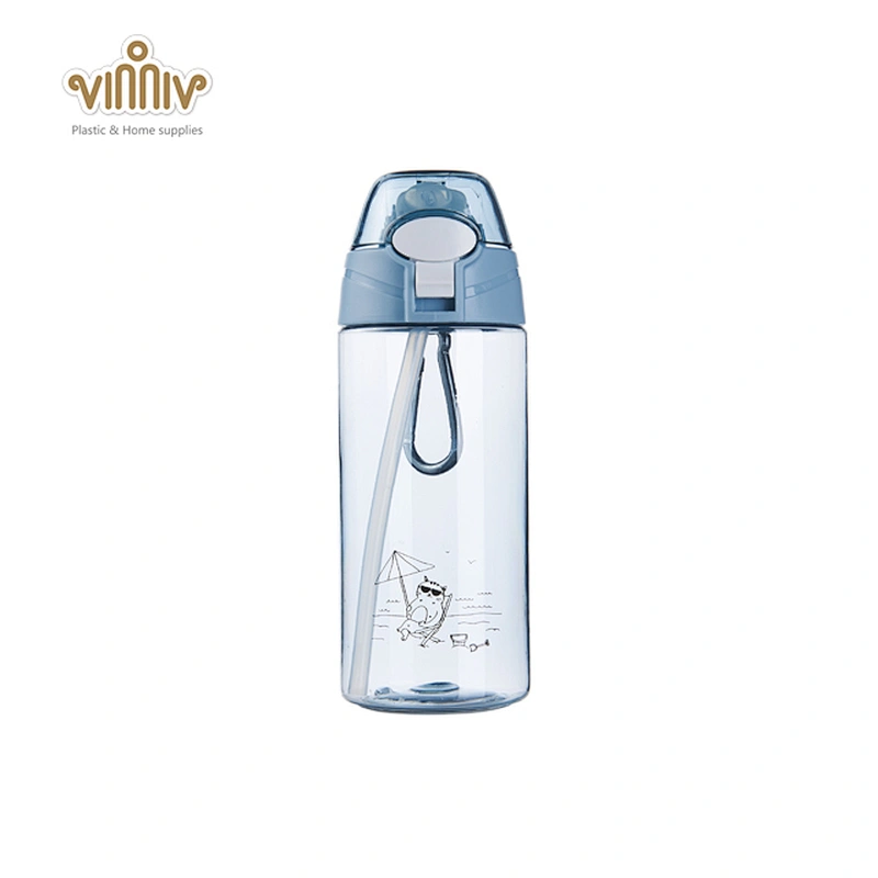 Wholesale Custom 500ML cheap sports plastic drinking water bottle