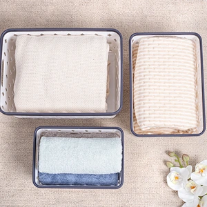 New design custom bathroom plastic storage kids toy gadget organizer basket