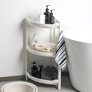 4 tier 2/3 layer bath toilet plastic corner storage shelf holders & racks rack for kitchen