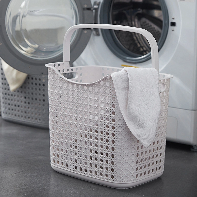 3 tie High quality plastic laundry storage basket drawer bathroom shelves toy organizer with wheels