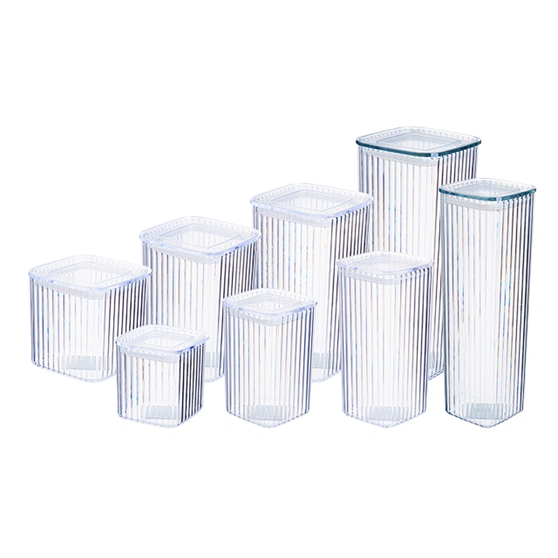 china food grade clear seal candy cookie plastic weed empty packaging jars 500ml wholesale with lid eco-friendly