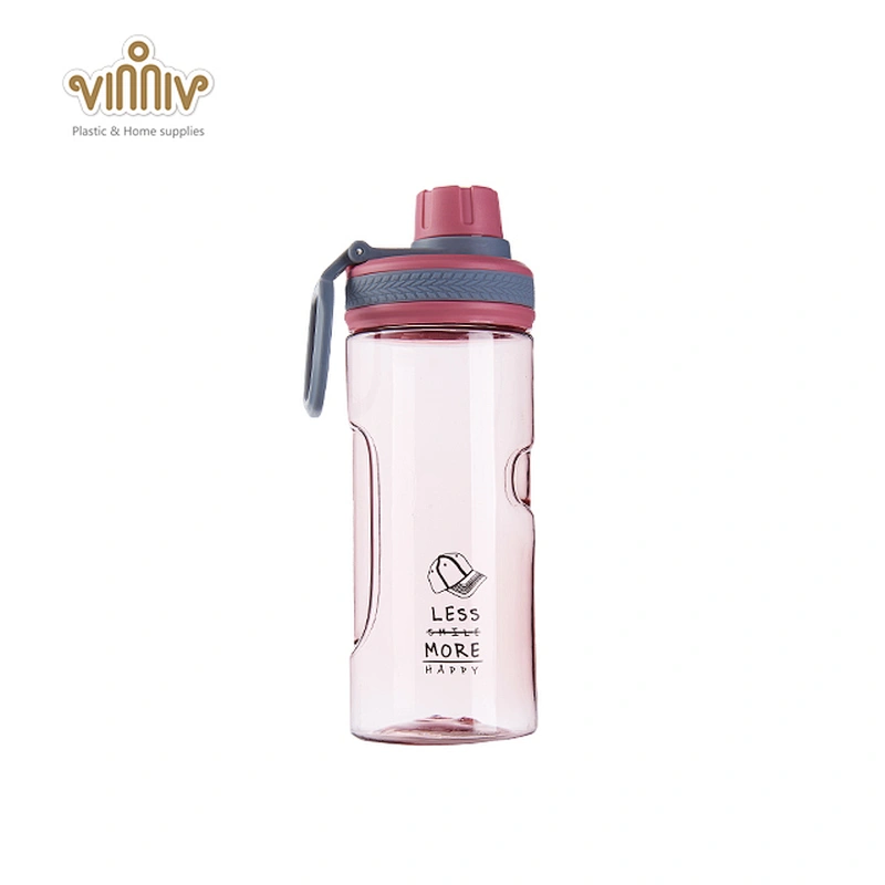 500ML plastic drinking running water bottle