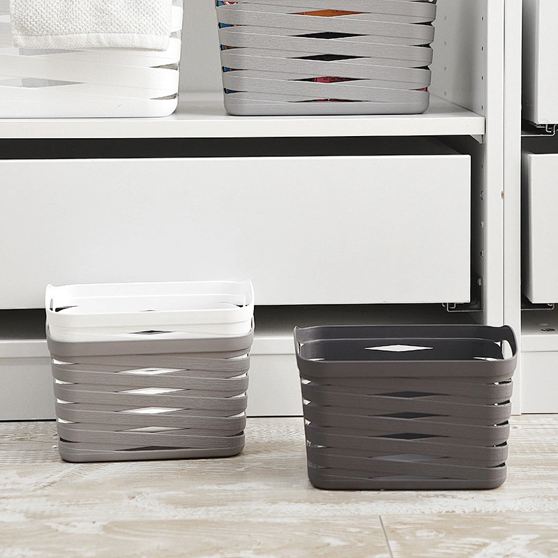 small plastic wicker baskets bathroom organizer for storage manufacturers