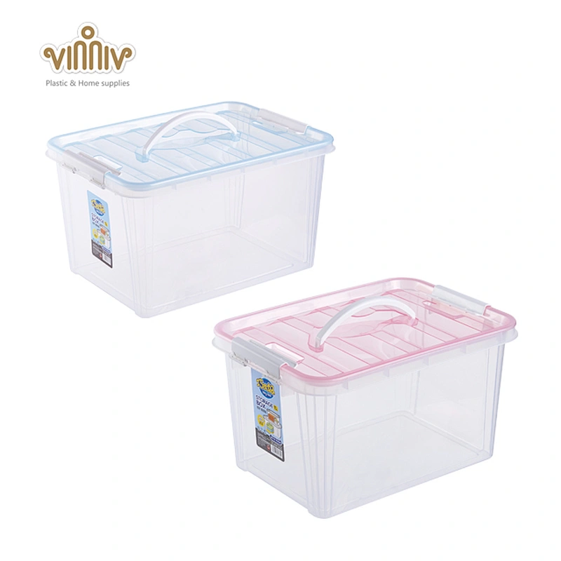 7.5L small size portable plastic storage box