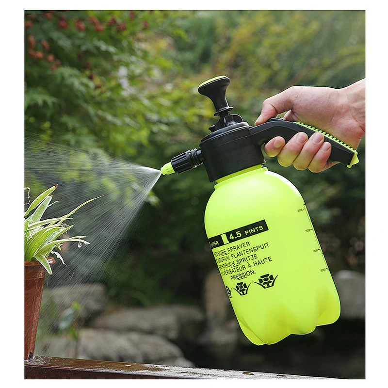 2000ml agricultural trigger atomizing sprayer for disinfecting spray