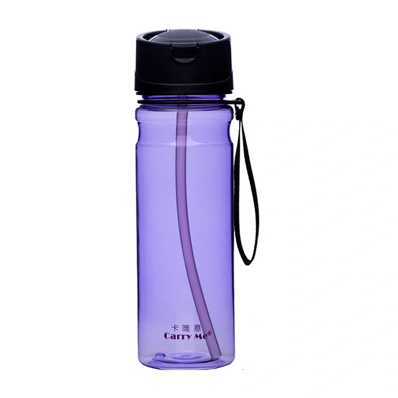 Wholesale 750ml Portable Plastic Sports Water Bottle Design Plastic Sports Water Bottles With Straw