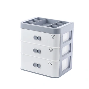 3 tier stackable plastic storage drawer box underwear drawers boxes organizer