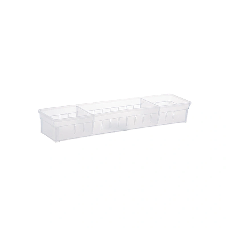Plastic space saver Lipstick Holder makeup basket organizer with dividers with drawers For Brush, Powders,Cosmetic Storage Box