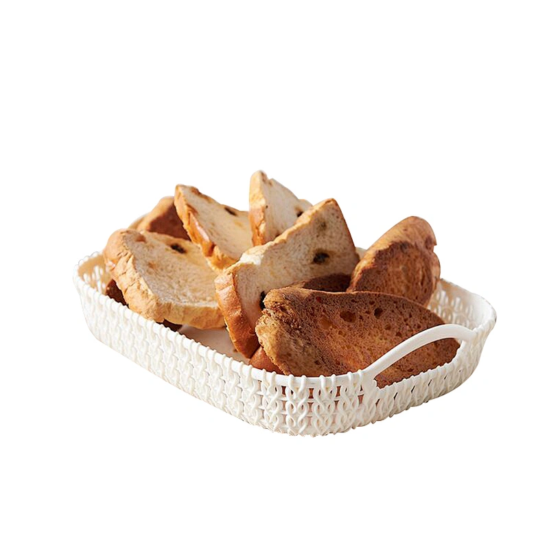 Plastic fruit vegetable plate basket for kitchen