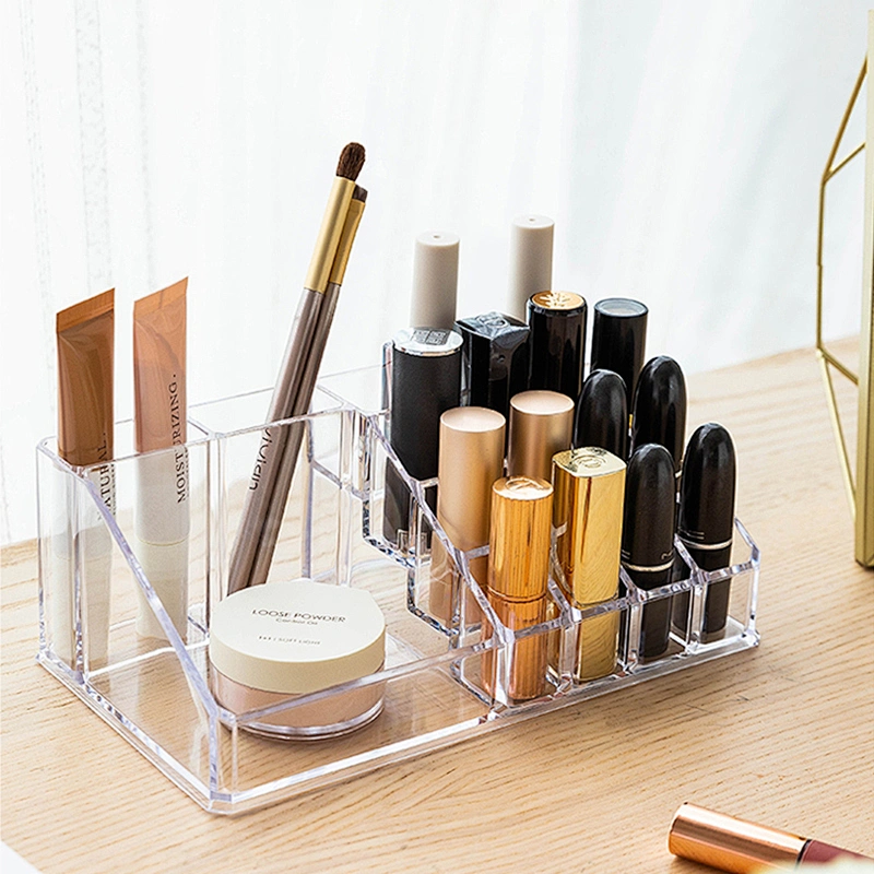desktop cosmetic lipstick holder acrylic makeup organizer storage box