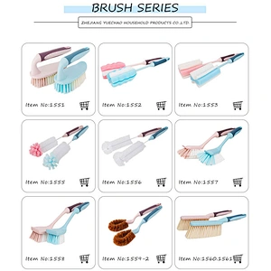 Factory direct selling Kitchen Easy hanging plastic cleaning brush
