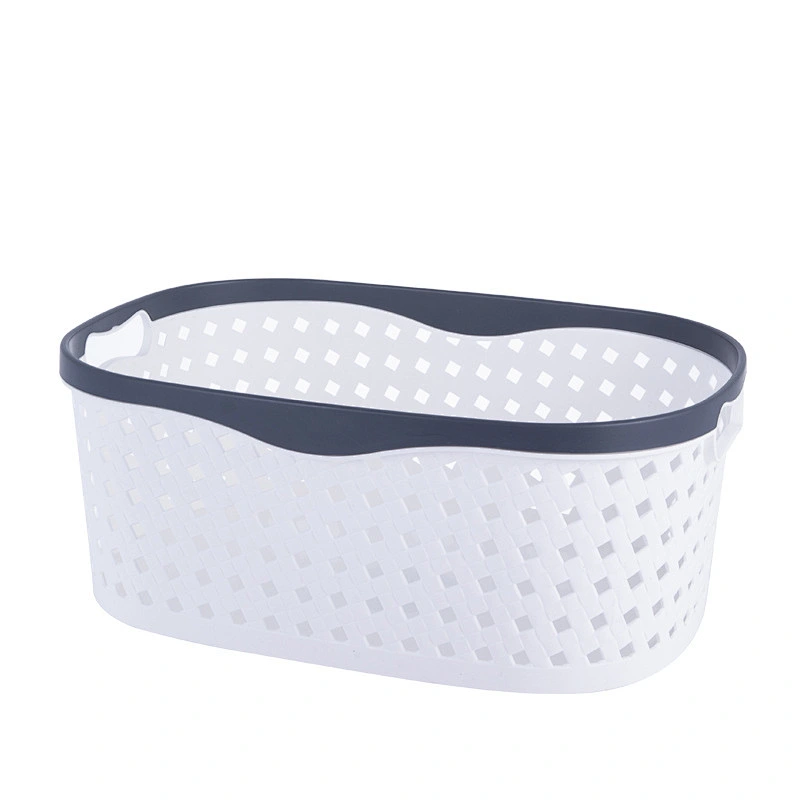 waterproof plastic large bathroom storage baskets gadget home organizer wholesale with handle