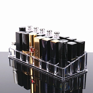 acrylic lipstick storage box case holder makeup organizer