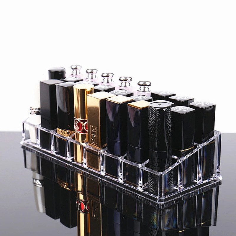 acrylic lipstick storage box case holder makeup organizer