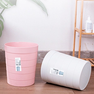 10L indoor open top waste can bin dustbin hotel room plastic