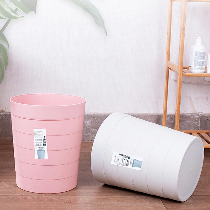 10L indoor open top waste can bin dustbin hotel room plastic