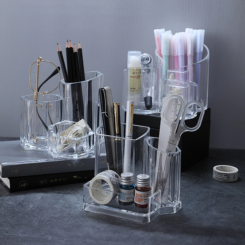 custom container pen lipstick holder makeup brushes storage box case holder