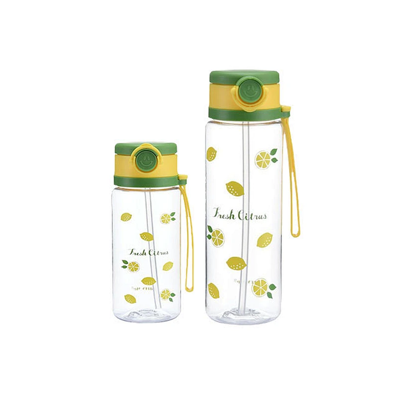 12 oz 16 oz 400ml 500mlplastic wholesale tritan clear carton water bottles with straw for kids school