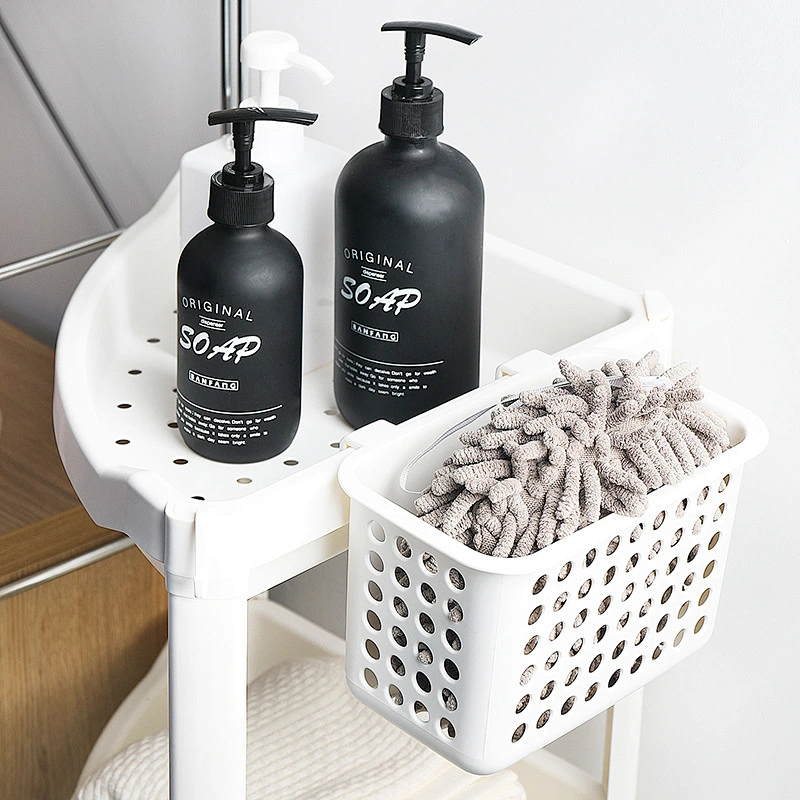 4 tier 2/3 layer bath toilet plastic corner storage shelf holders & racks rack for kitchen