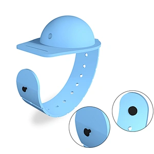 silicone hand sanitizer wristband liquid gel dispenser bracelet