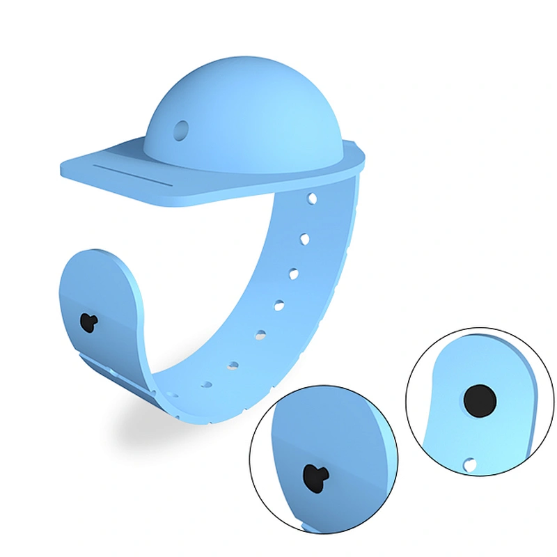 silicone hand sanitizer wristband liquid gel dispenser bracelet
