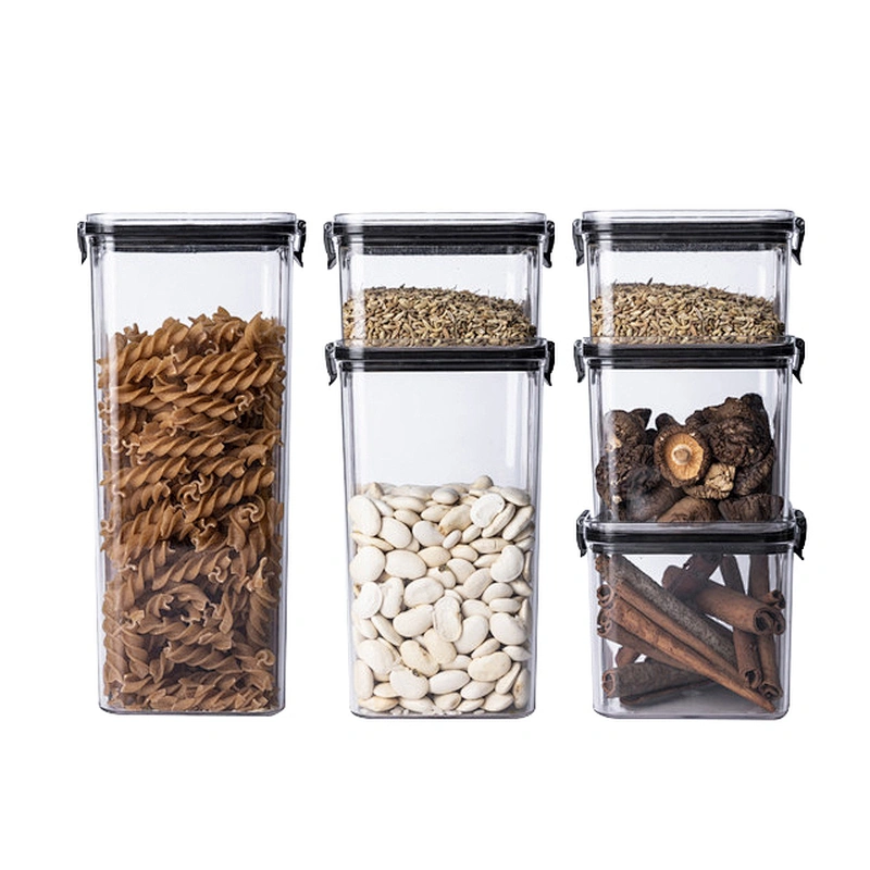 700ml Preserving Jar Wide Mouth Storage Canister Jars Canister With Airtight Sealing Ring lid 2000ML