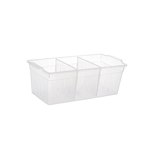 Plastic space saver Lipstick Holder makeup basket organizer with dividers with drawers For Brush, Powders,Cosmetic Storage Box