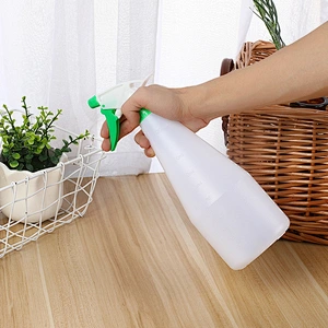 1000ML china pet plastic bottle with trigger bottle cleaning spray