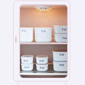 350ml Portable Eco Friendly Plastic kids microwavable Bento Lunch Box food