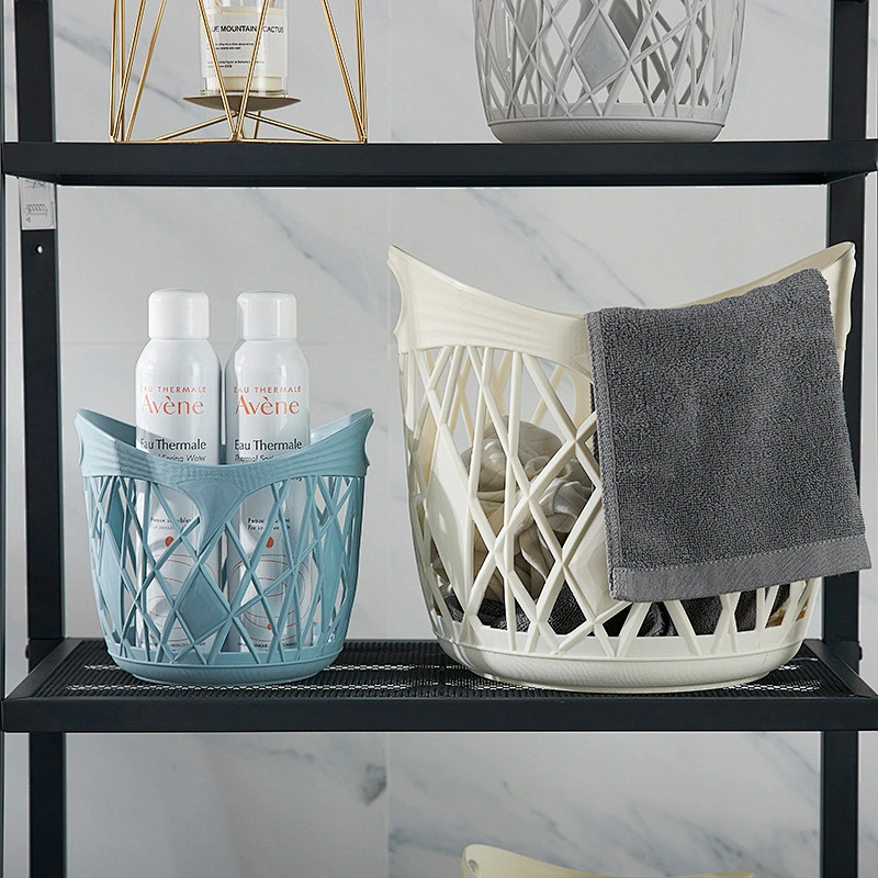 2020 design Custom multi-purpose eco-friendly pp snack book sundries home decoration woven rattan laundry baskets storage