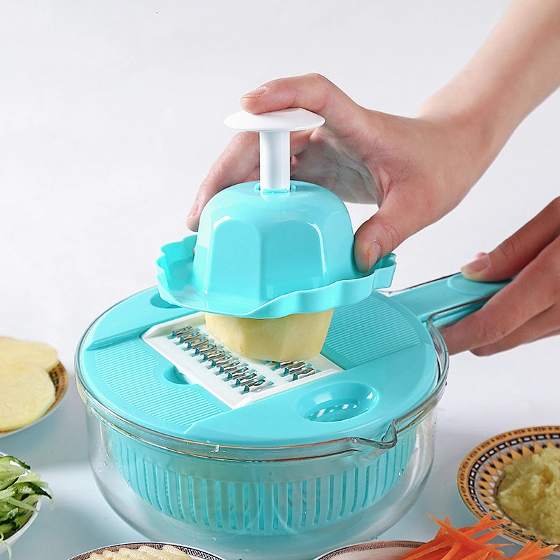 manual plastic vegetable fries onion mandoline cutter slicer food chopper grater