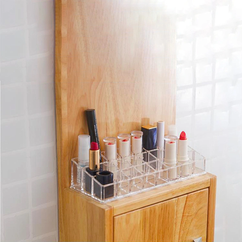 acrylic lipstick storage box case holder makeup organizer