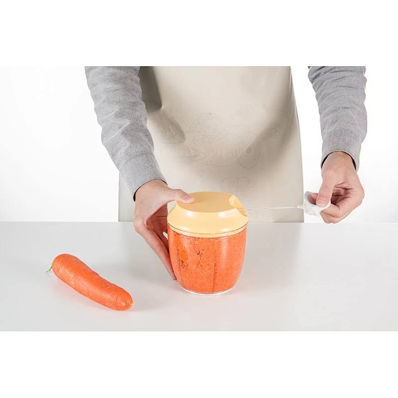 smart pull vegetable food garlic meat cutter manually pull mini chopper kitchen