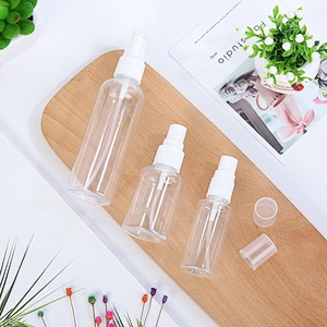 fine mist hand sanitizer perfume packaging PET spray bottle 30ml