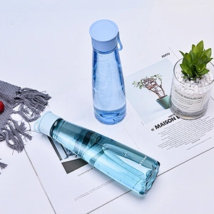 china new design eco friendly cool glitter gemstone designed water bottles plastic custom