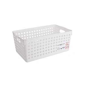 High Quality small basket drawers office kitchen home store Storage organizer Grid Handle