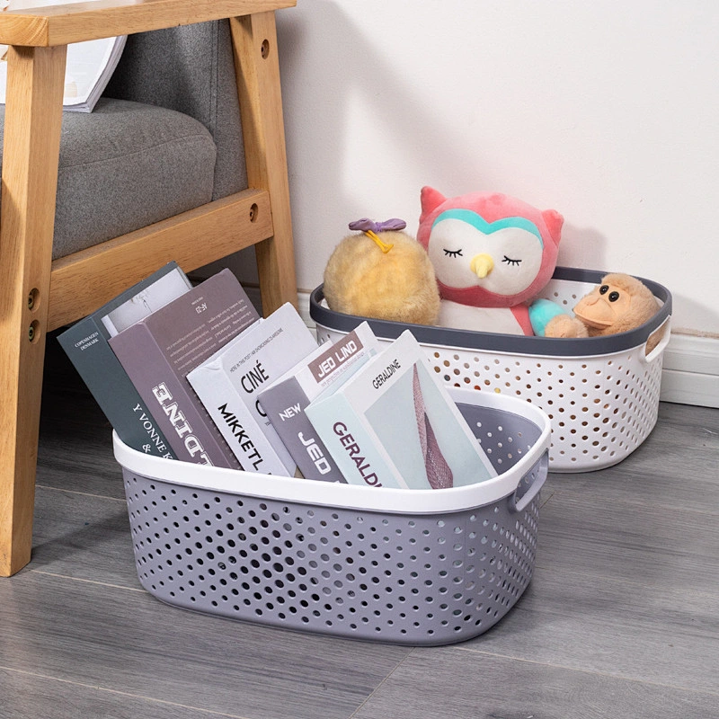 bath large stackable kids toy clothing pp plastic woven dirty laundry sundries storage baskets container bin for bathroom