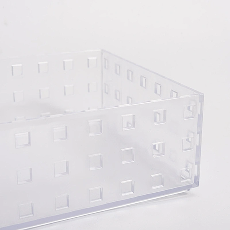 Carved Plastic Drawer Organizer Dividers for Bathroom Cosmetic Makeup and Kitchen Silverware Cutlery Utensil Tool Box
