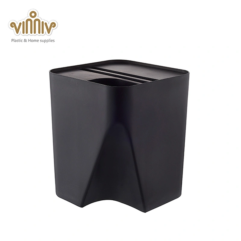 14L square waste bin plastic for sale
