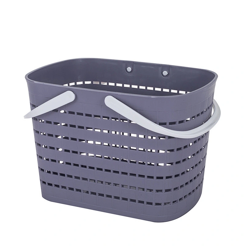 multipurpose stackable home storage organization plastic clothing storage bins baskets with handle