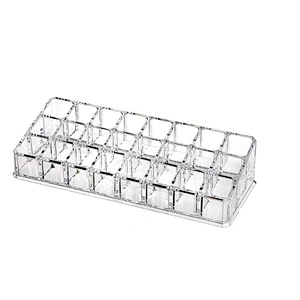 acrylic lipstick storage box case holder makeup organizer