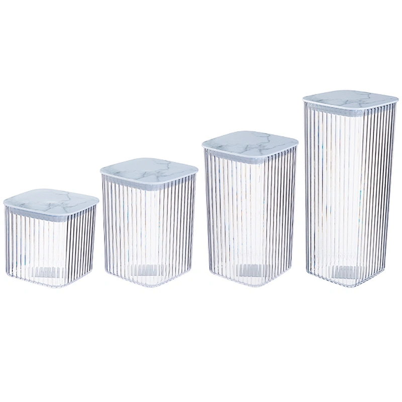 food grade square pet jam clear plastic airless candy	cereal container sugar jars bottle set 500ml 1000ml wholesale